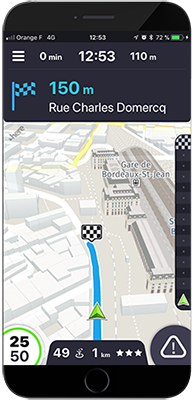 Navigation application Coyote