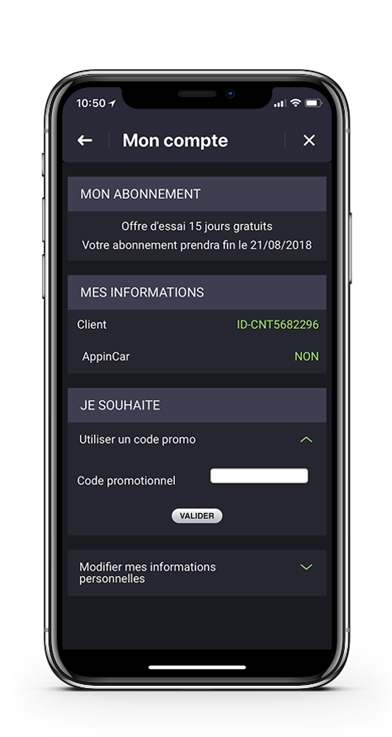 Code promo