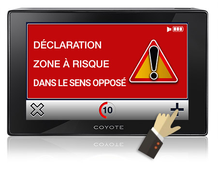 écran NAV choix de signalement