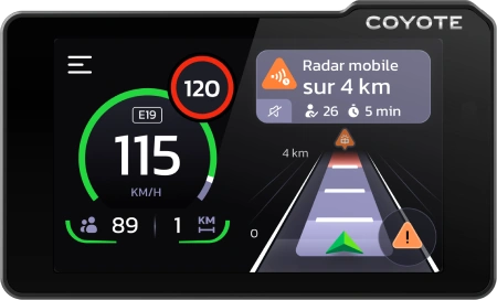 Coyote Max contrôle temporaire