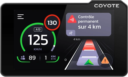 coyote max contrôle permanent