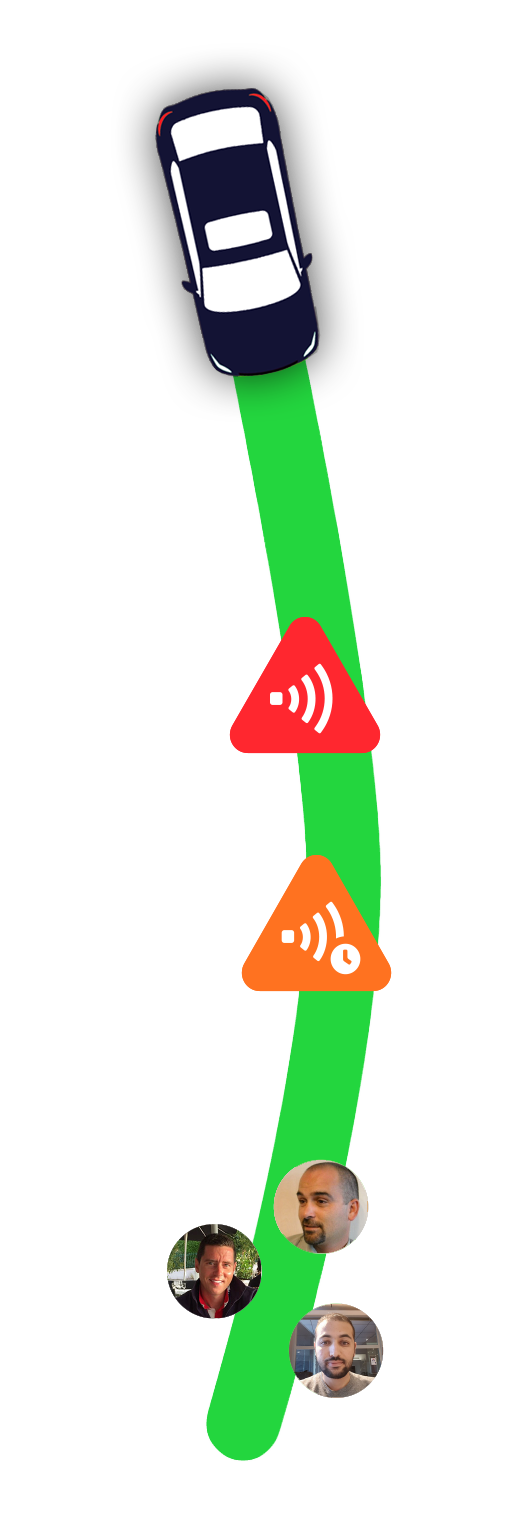 route Coyote communauté