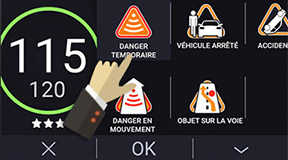 Signalez un danger en sens inverse