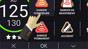 Signalez un danger en sens inverse