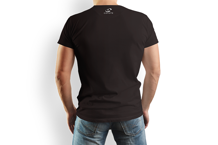 T-shirt origami Coyote